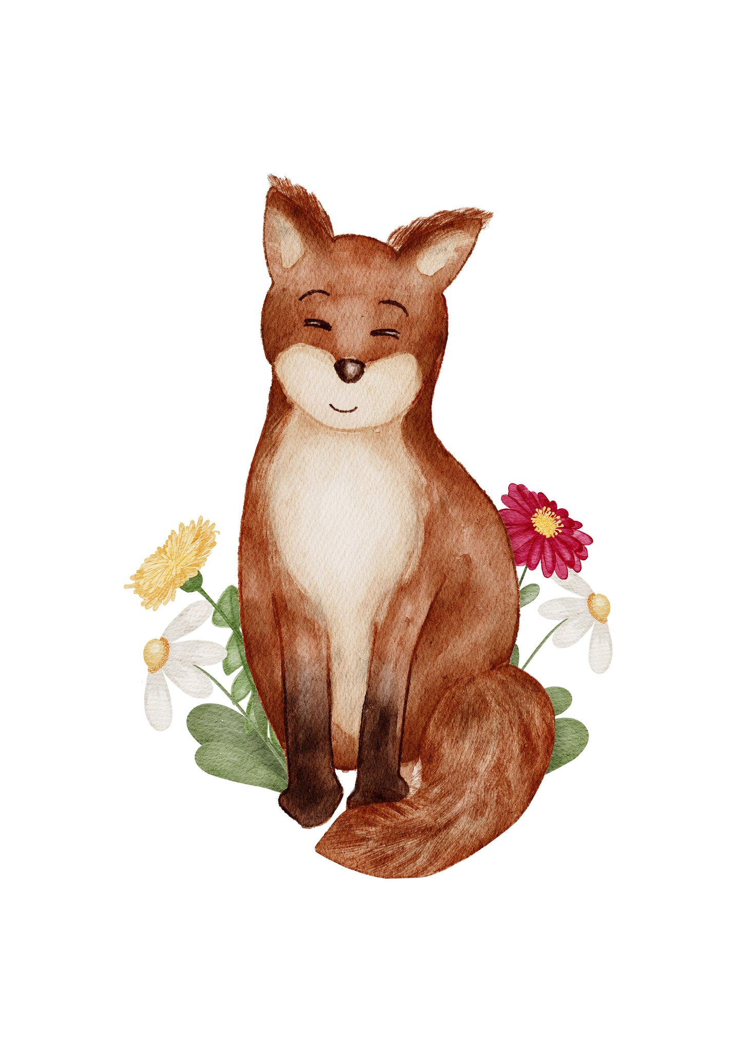 Wandposter "kleiner Fuchs"