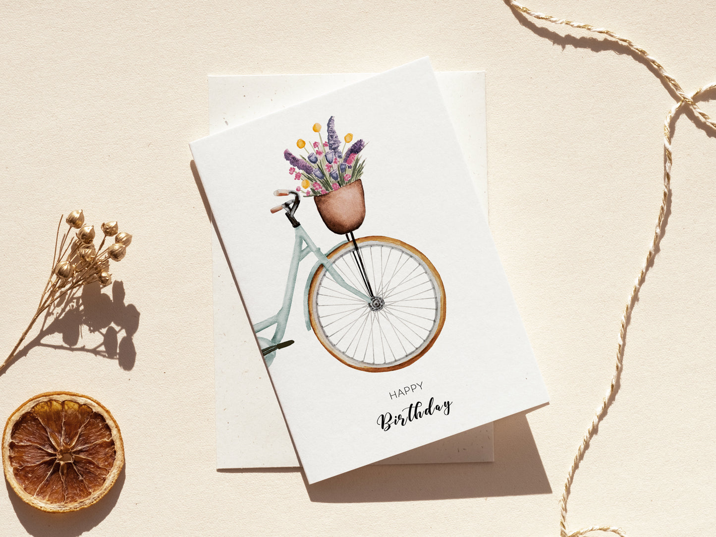 Geburtstags-Fahrrad I Happy Birthday