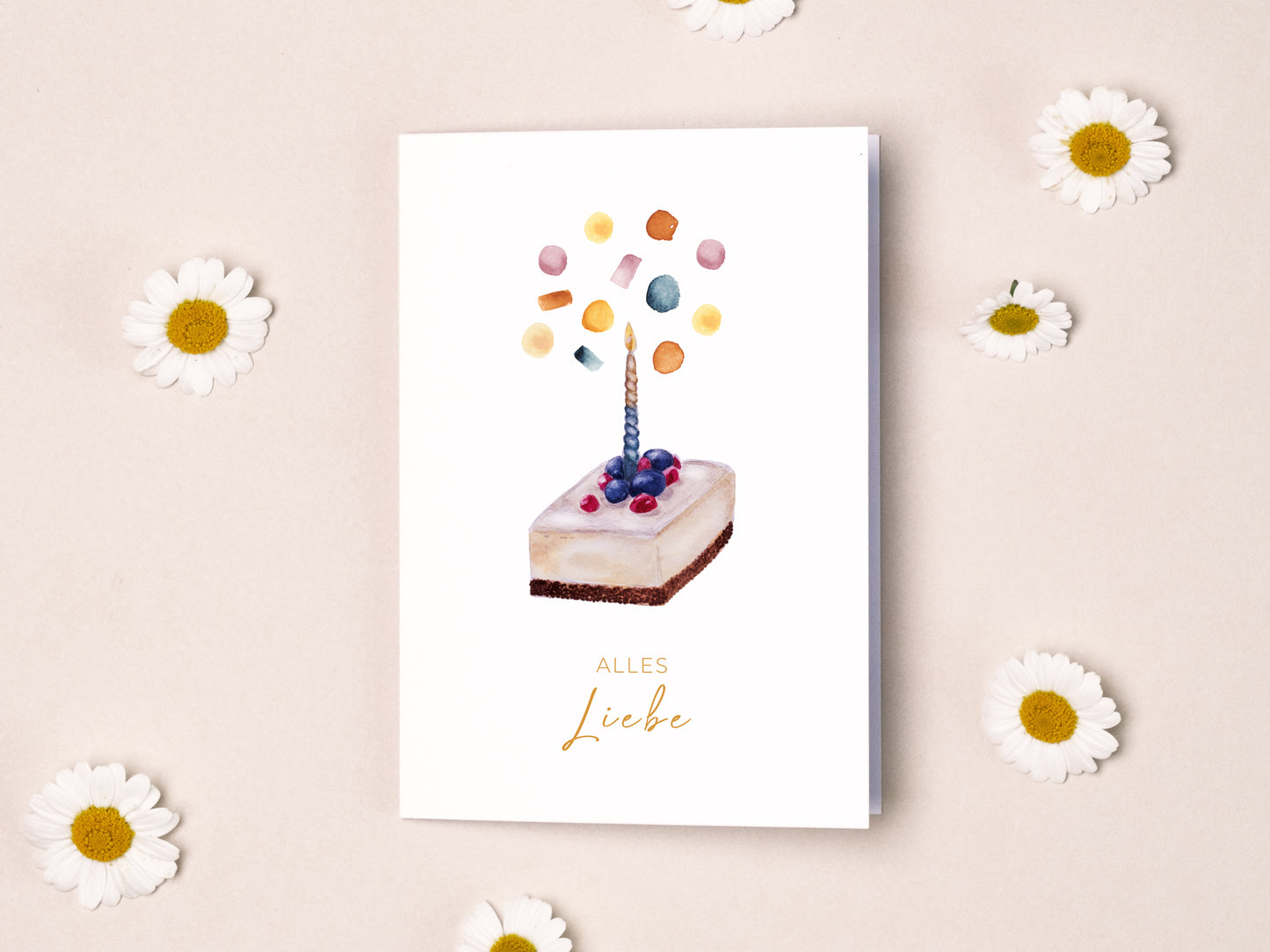 Geburtstagskuchen I Alles Liebe