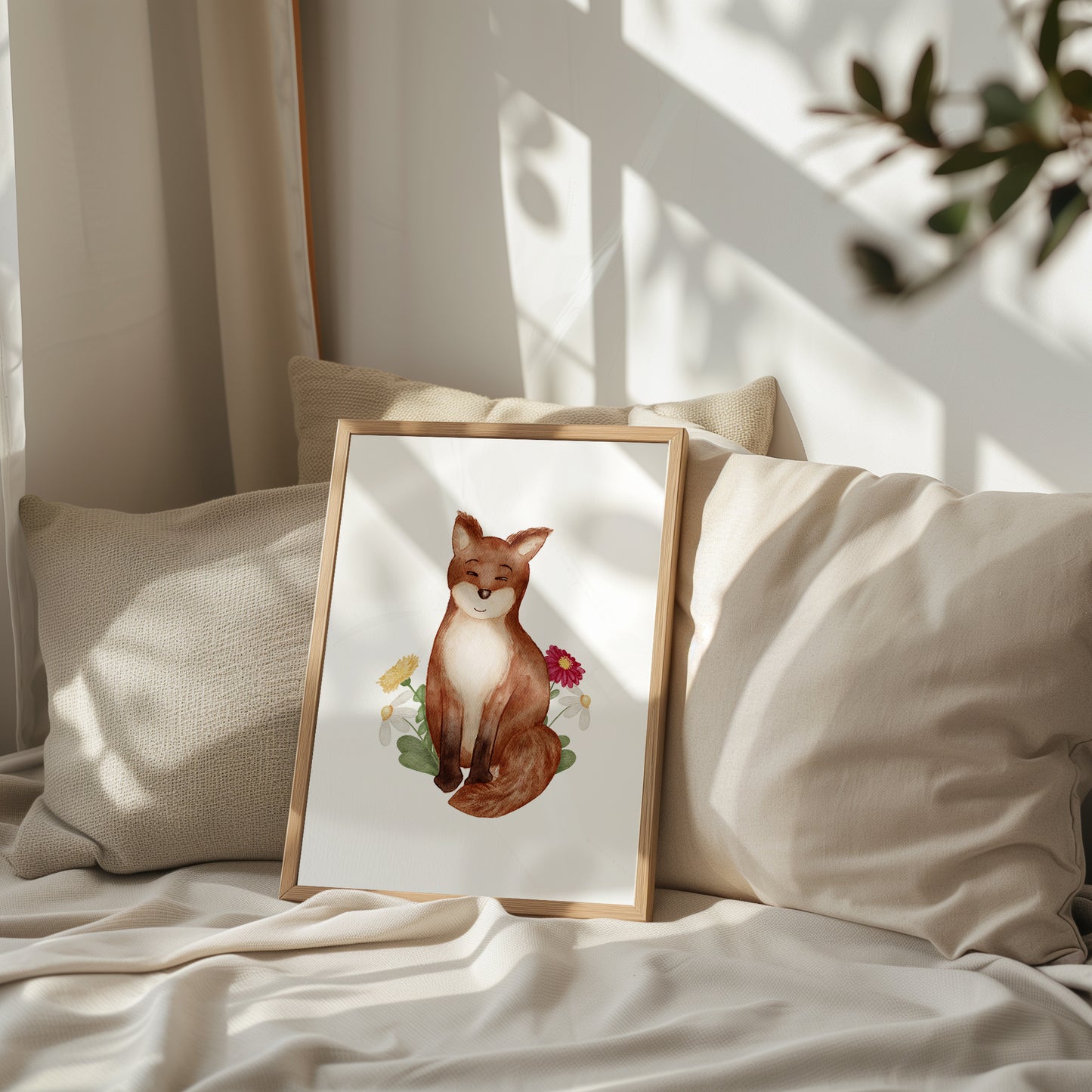 Wandposter "kleiner Fuchs"
