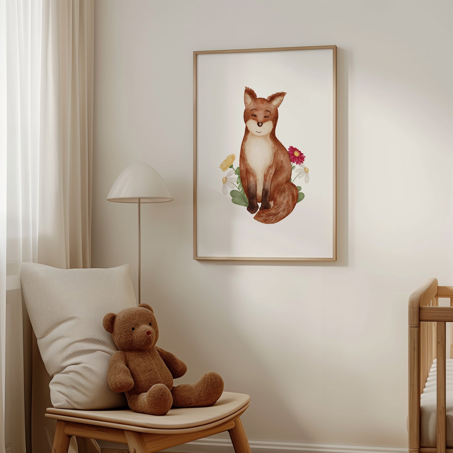 Wandposter "kleiner Fuchs"