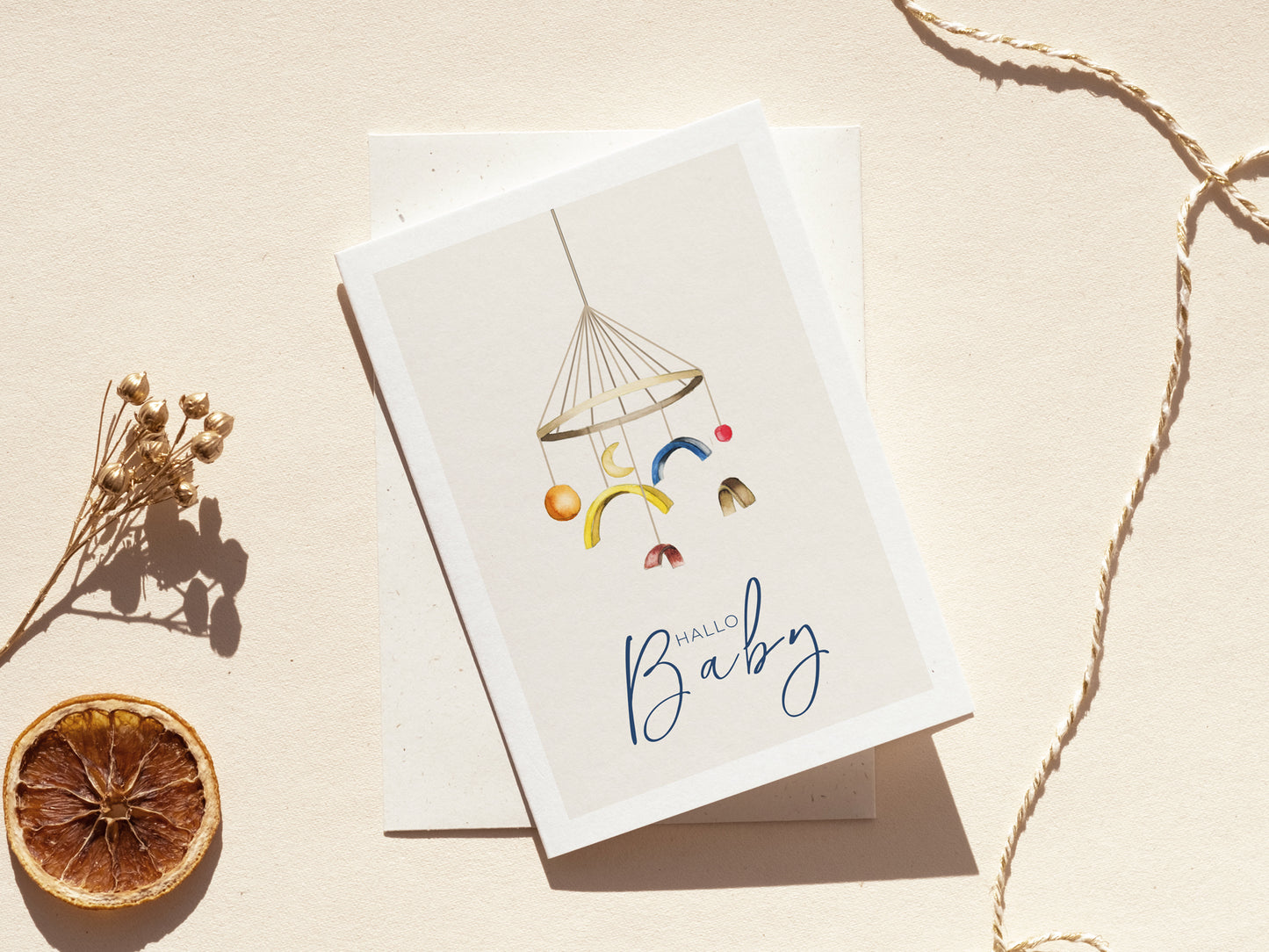 Hallo Baby "Mobile" | Blau