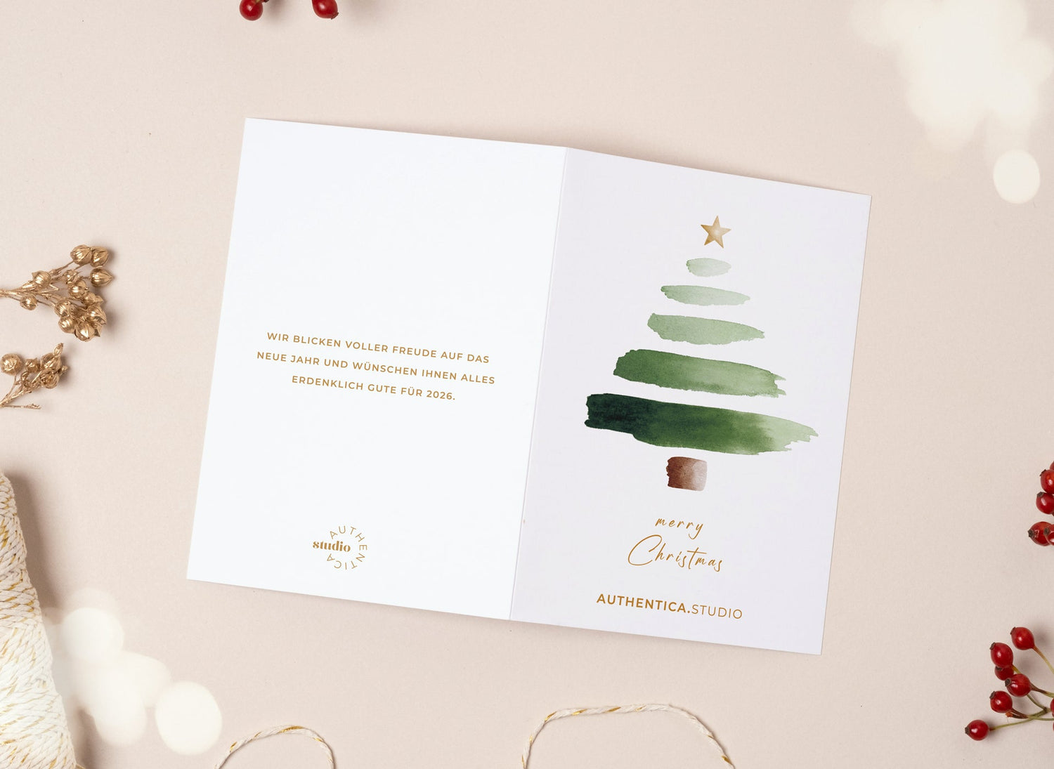 Individualisierte Weihnachtskarten