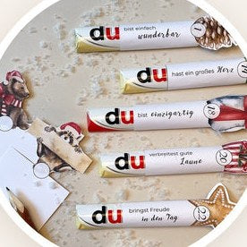 Duplo-Riegel mit Banderolen
