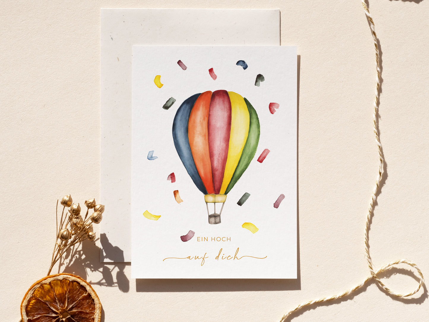 Heißluftballon I Auf Dich