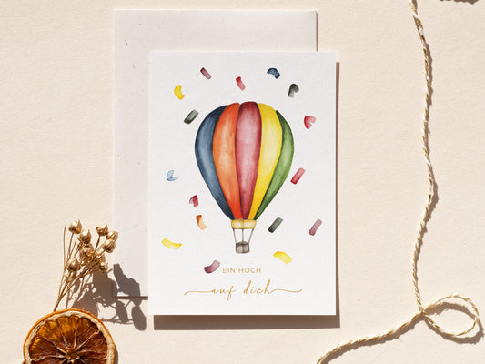 Heißluftballon I Auf Dich