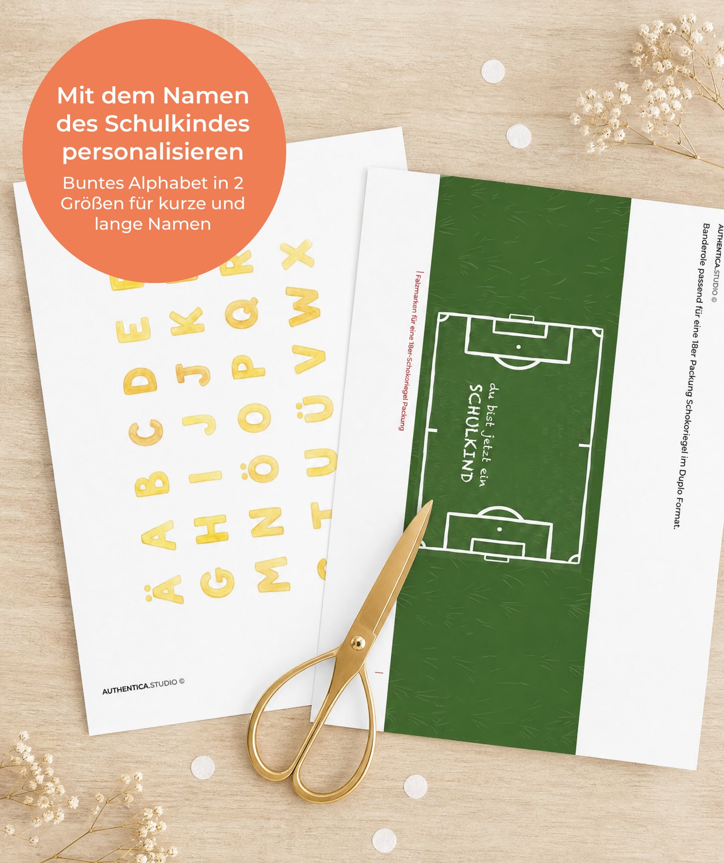 Großes Fußball-Bundle zur Einschulung – Geschenkbox, Gästebuch & Stundenpläne