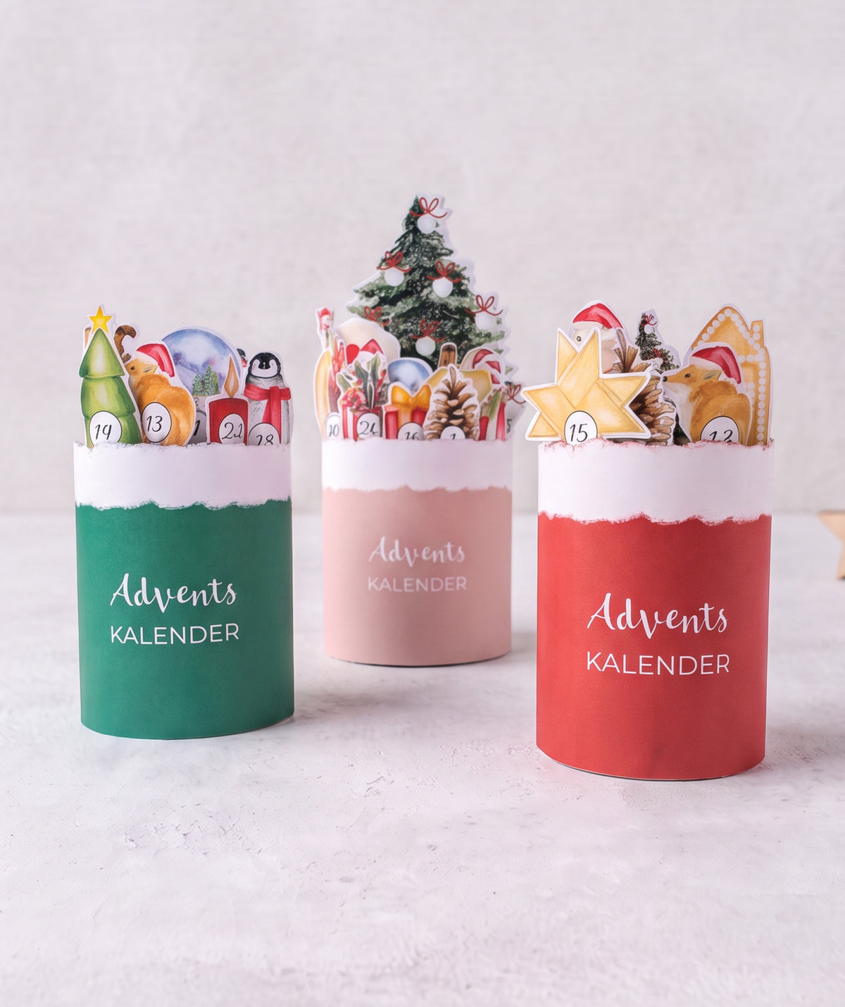 Adventskalender zum Ausdrucken - Druckvorlage für Duplobanderolen