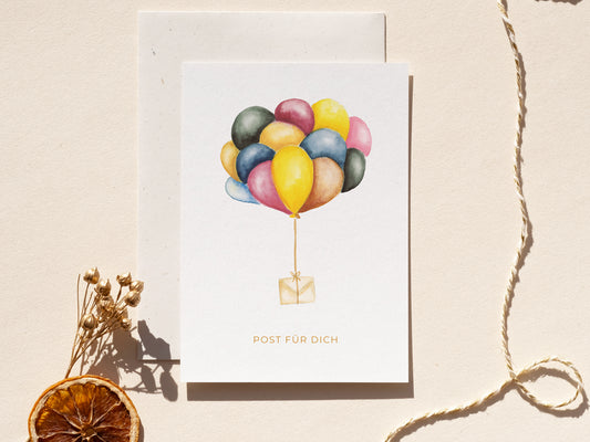 Luftballons I Post für Dich