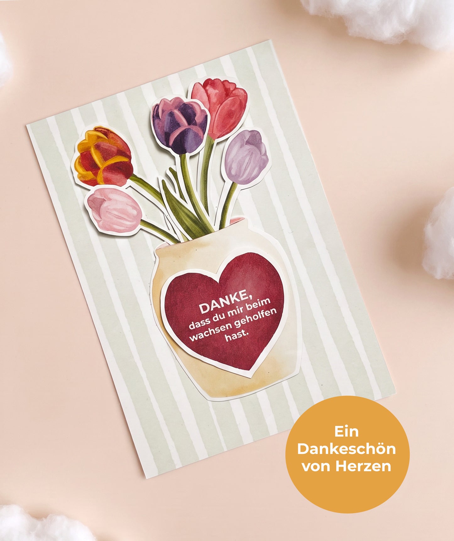 Dankeskarte für Erzieher*innen I Kita- und Kindergartenabschied