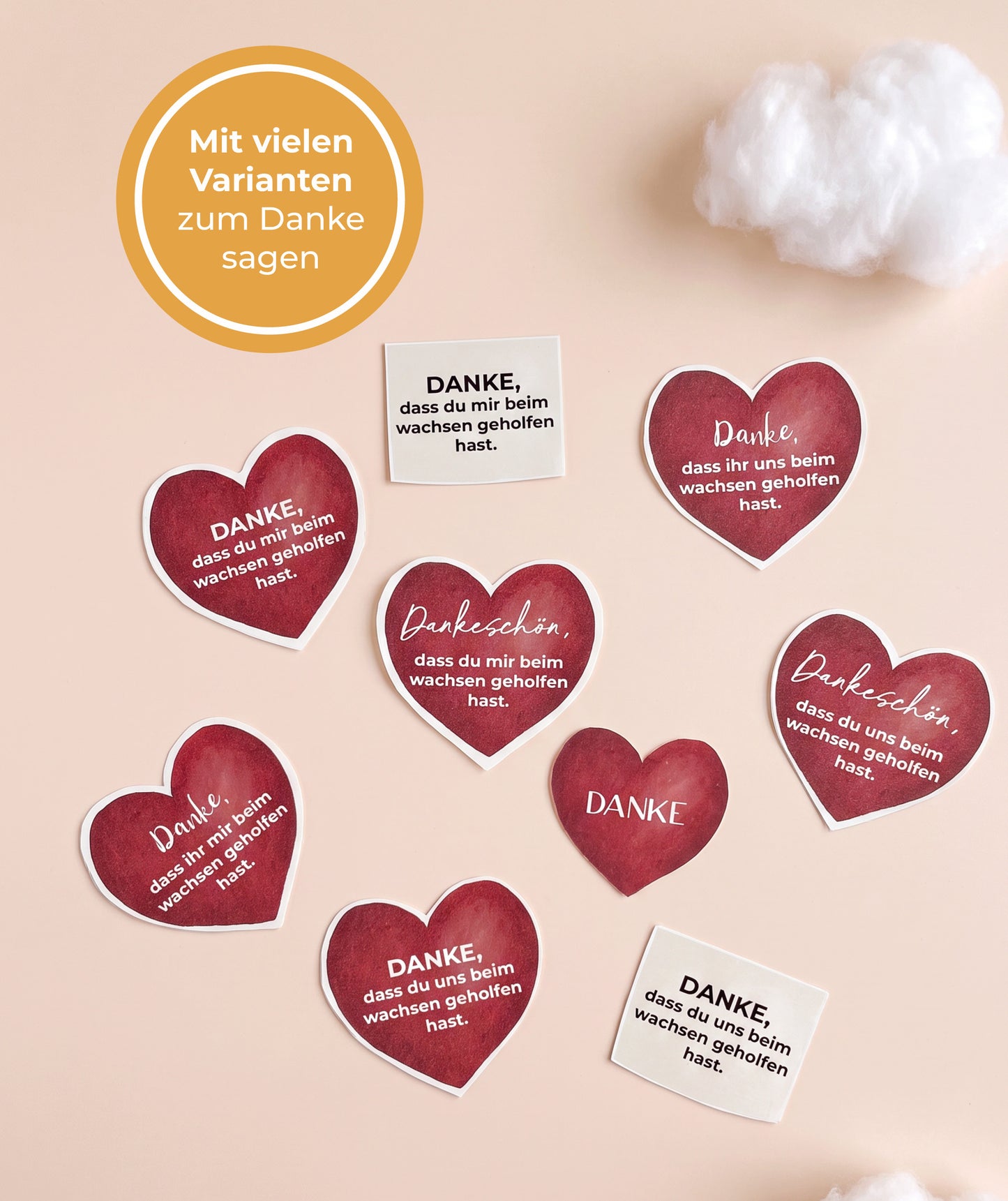 Dankeskarte für Erzieher*innen I Kita- und Kindergartenabschied