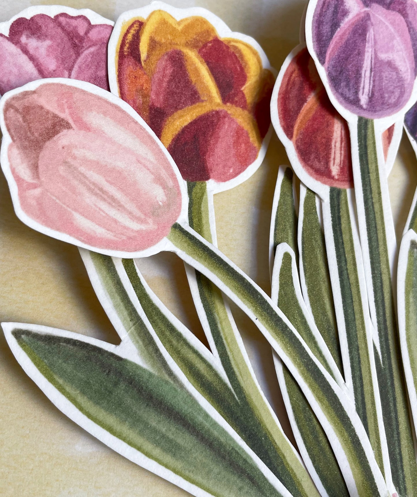 Digitale Druckvorlage - A4 Muttertags-Blumenstrauß