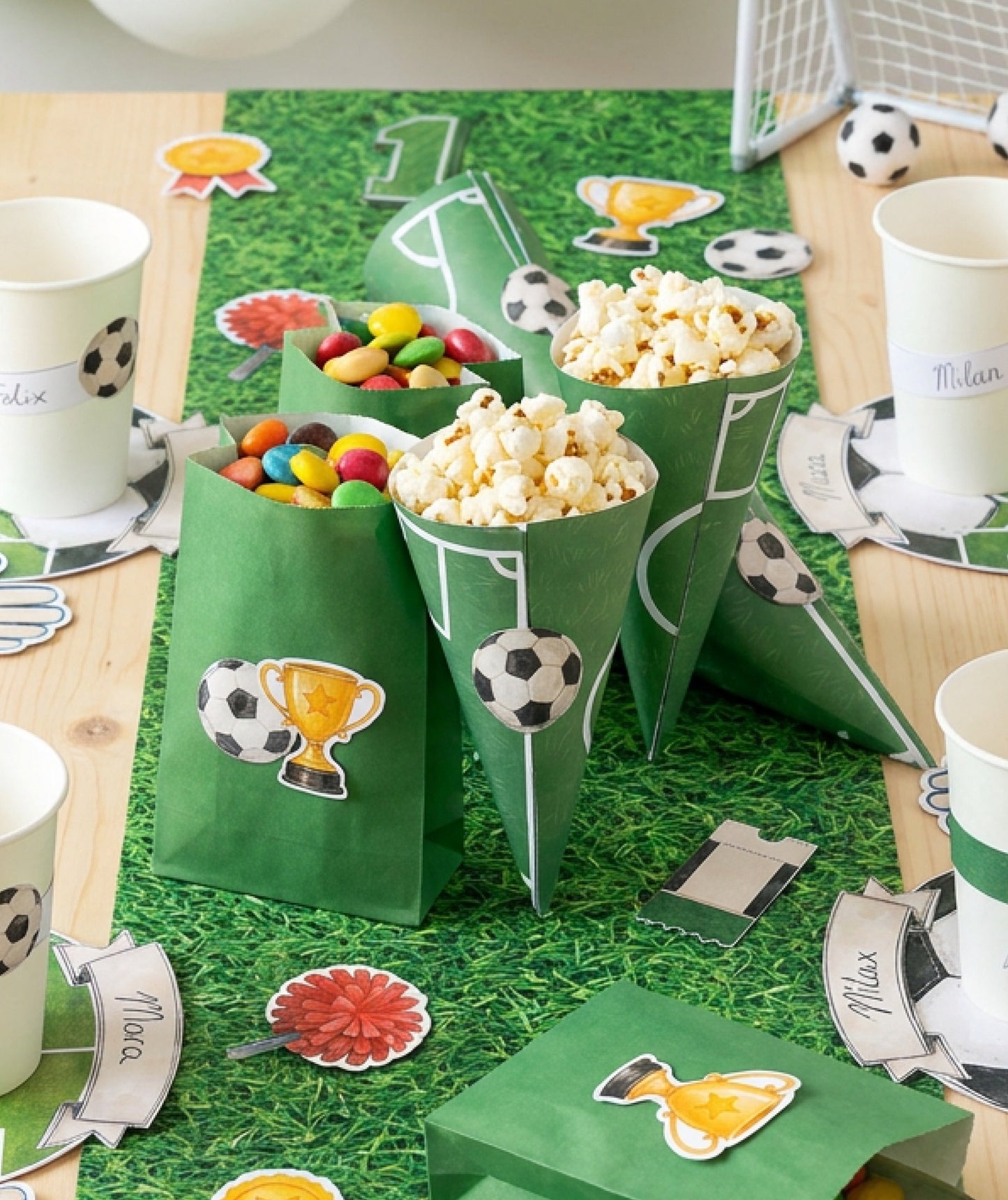 Fußball Partyset – digitale Druckvorlage