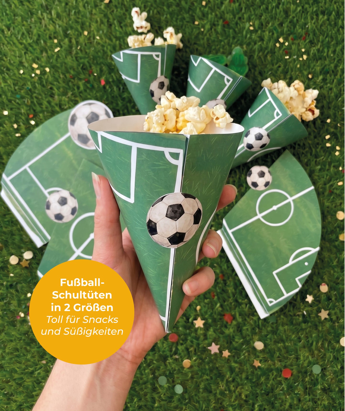Fußball Partyset – digitale Druckvorlage