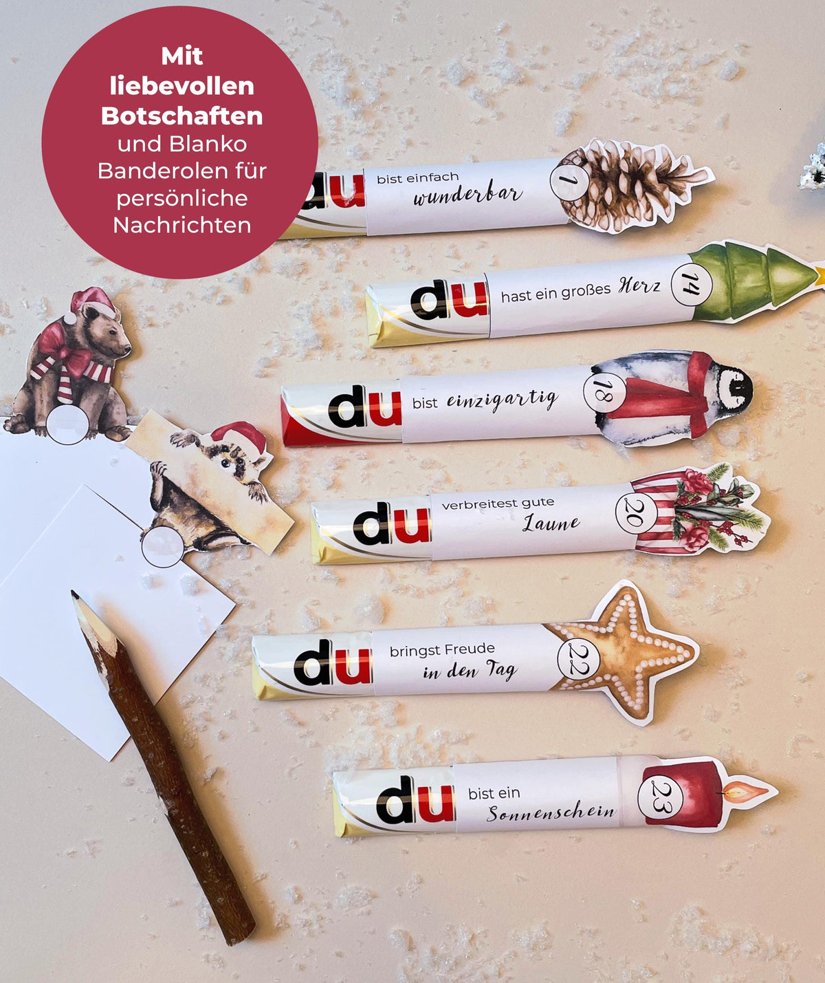 Adventskalender Tannenwald für Kinder & Familie