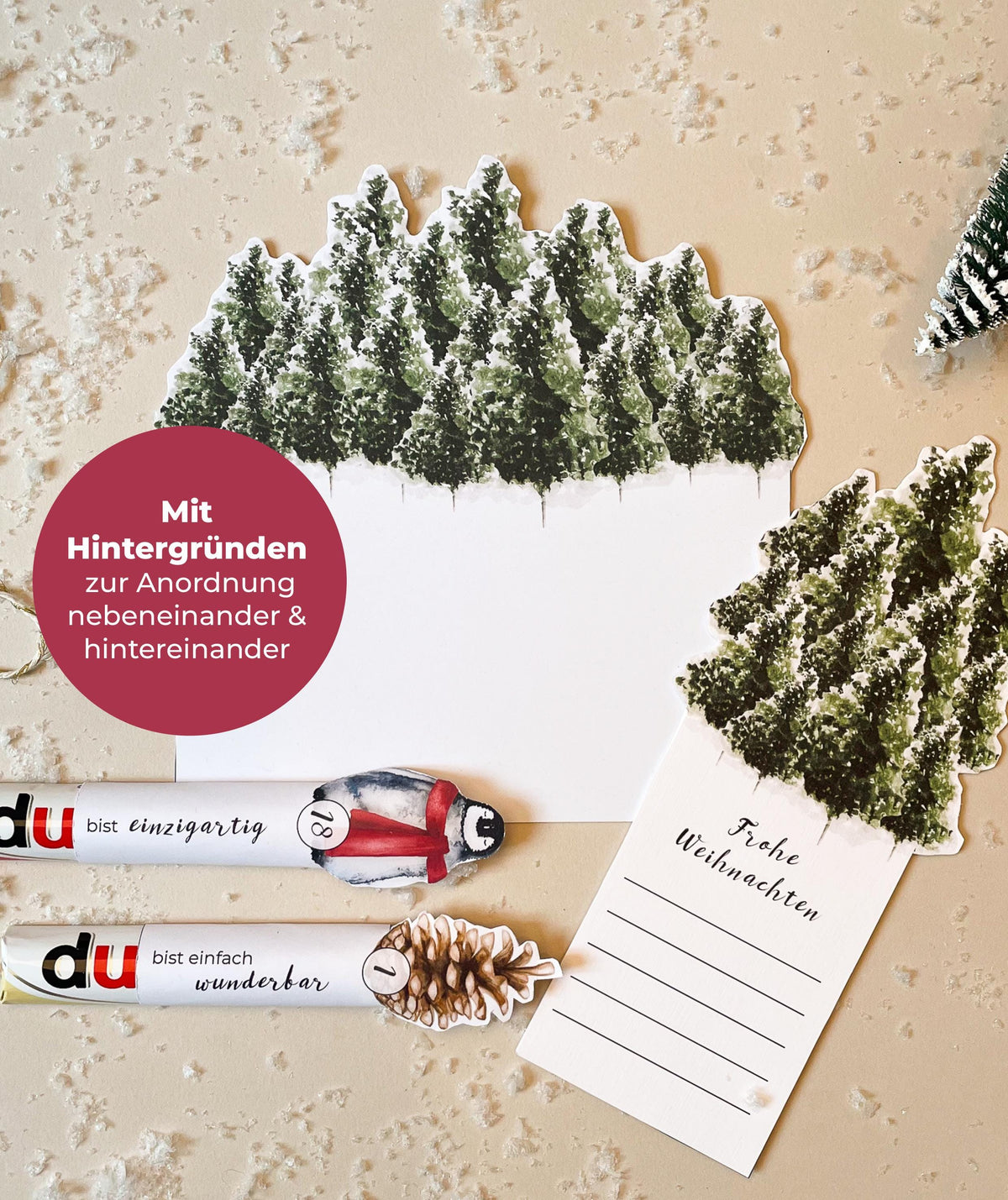Adventskalender Tannenwald für Kinder & Familie