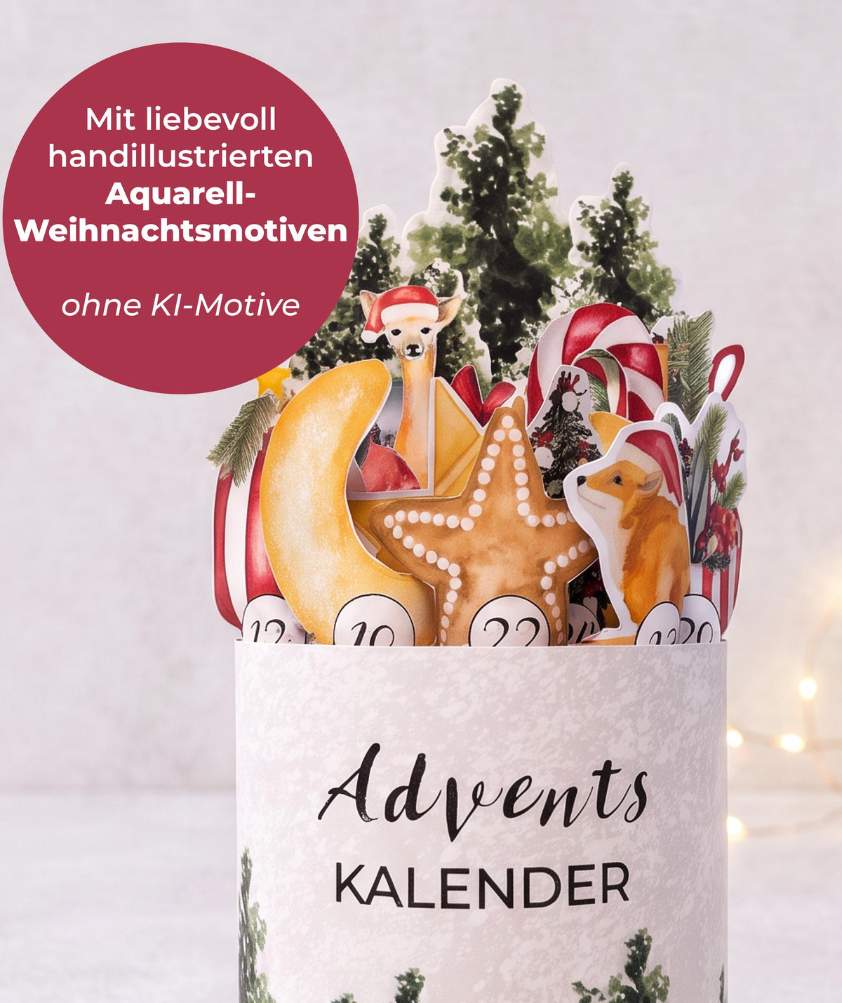 Adventskalender Tannenwald für Kinder & Familie