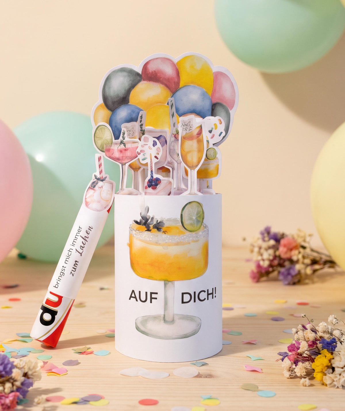 Duplo-Banderolen Geburtstag & Dankeschön