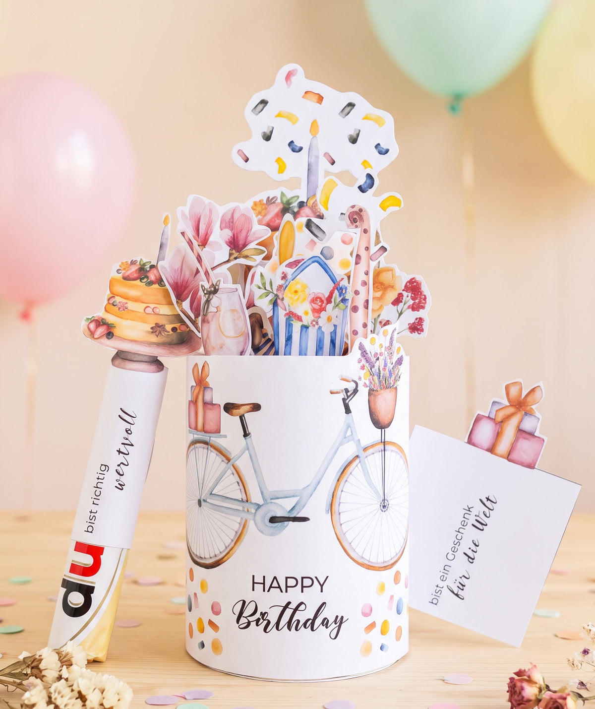Duplo-Banderolen Geburtstag & Dankeschön