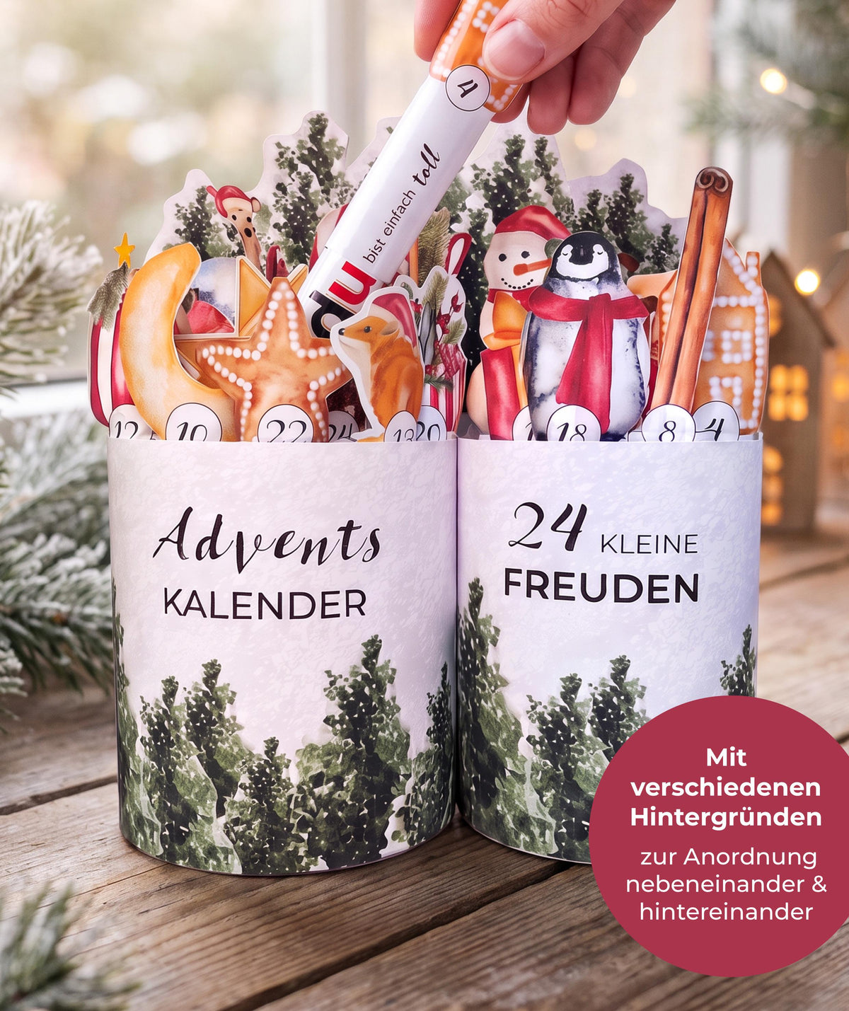 Adventskalender Tannenwald für Kinder & Familie