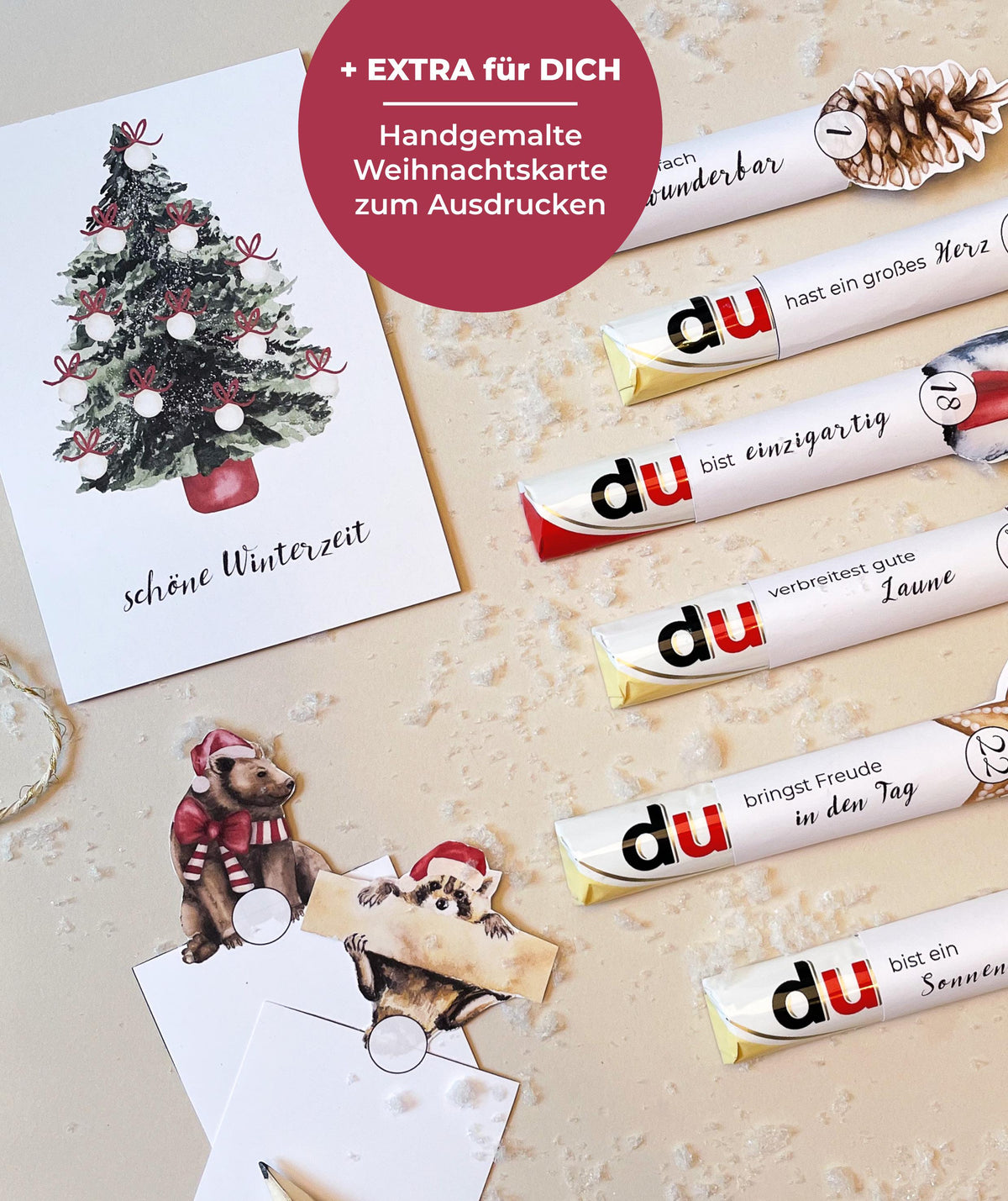 Adventskalender Tannenwald für Kinder & Familie