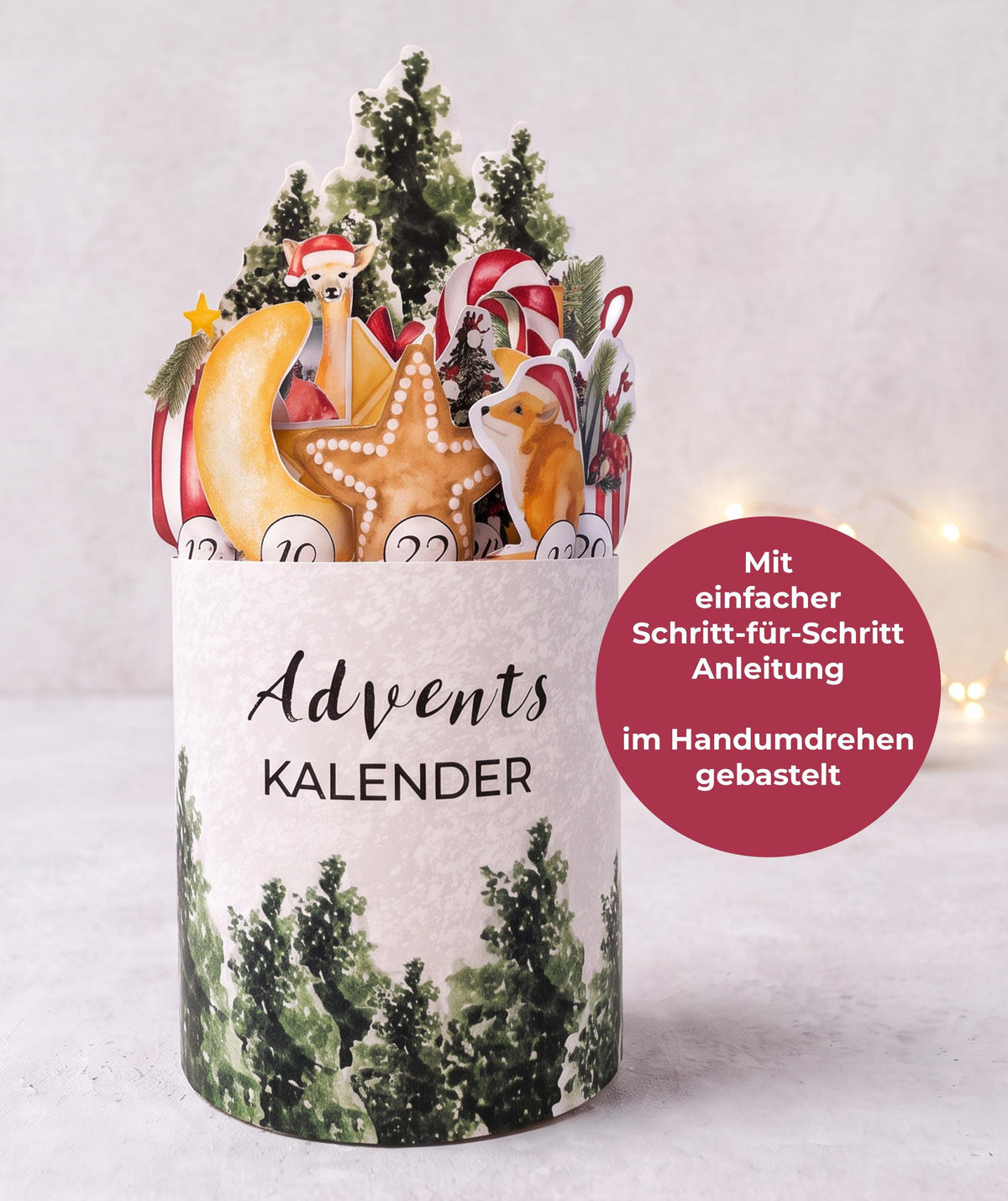 Adventskalender Tannenwald für Kinder & Familie