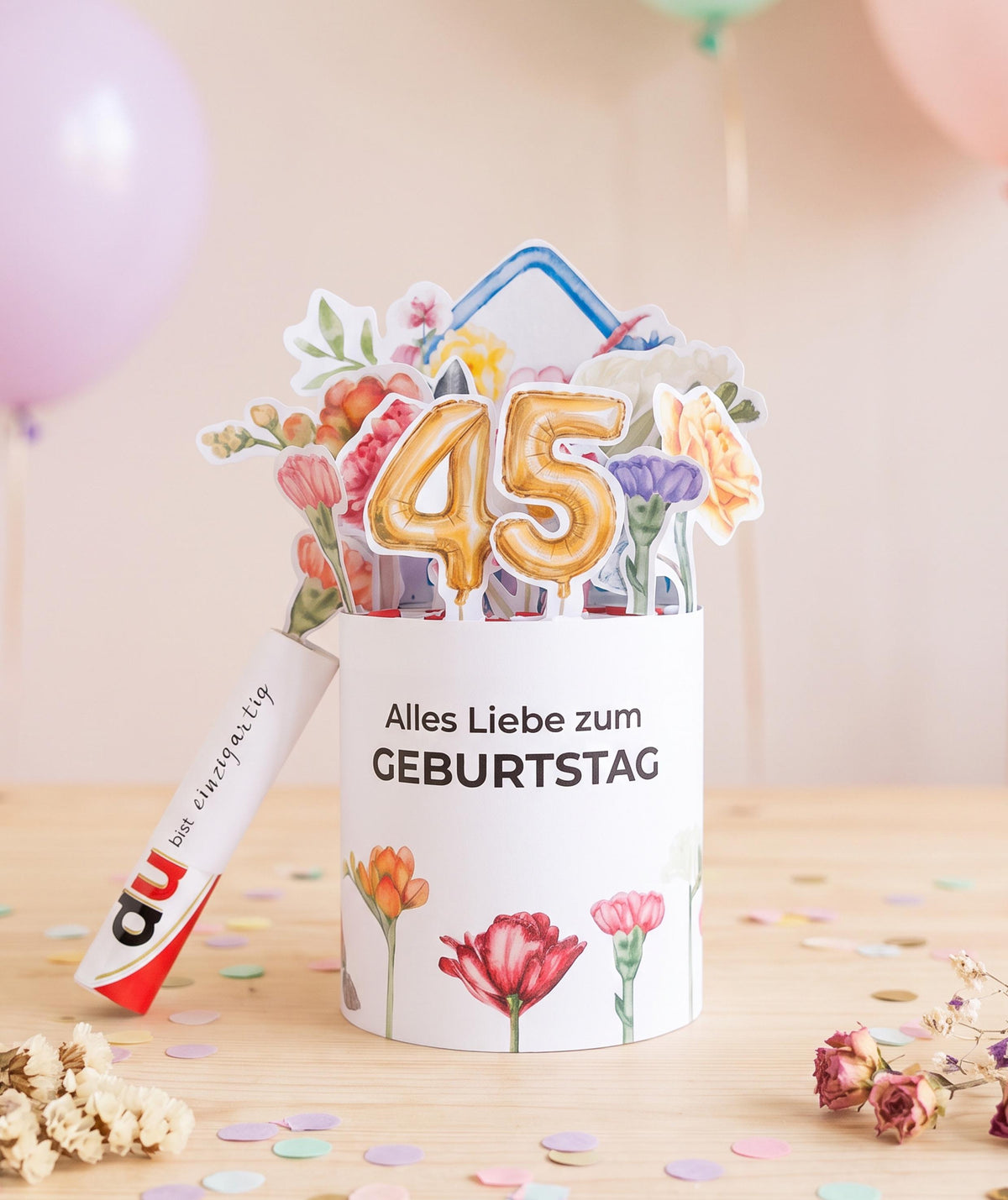 Duplo-Banderolen Geburtstag & Dankeschön